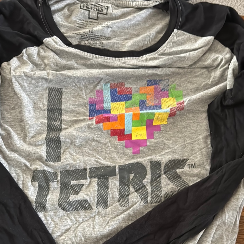 I Love Tetris Graphic Tee